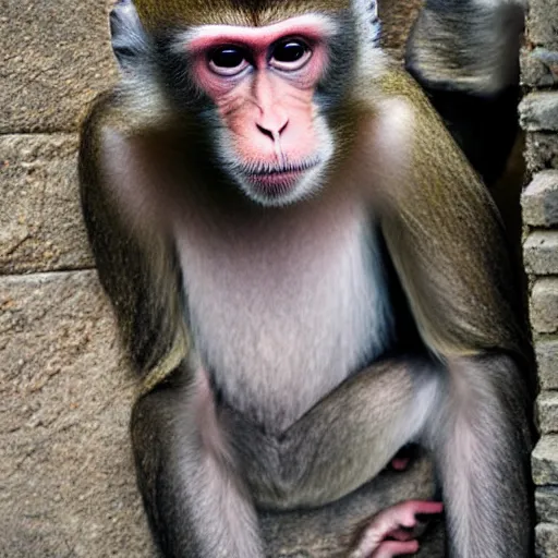 Image similar to Disco dance macaque