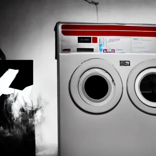 Image similar to rage against the washing machine