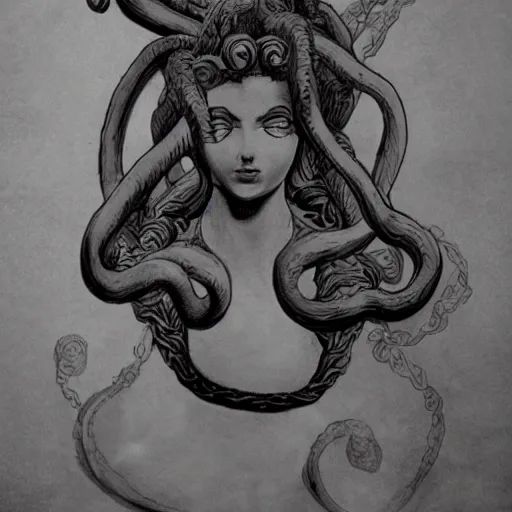 Image similar to medusa