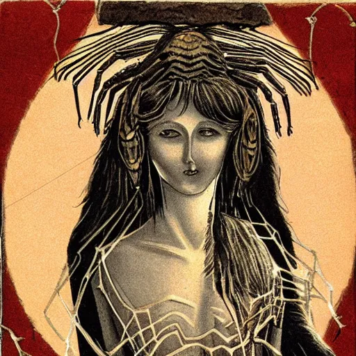 arachne goddess of spiders, Greek mythology | Stable Diffusion | OpenArt