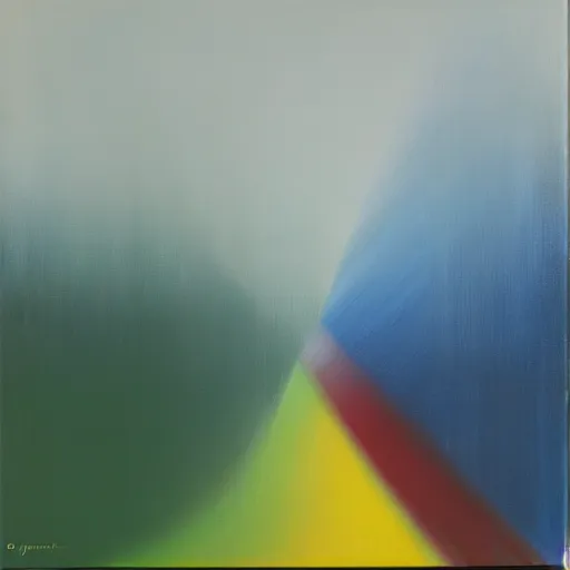 Image similar to painting by Gerhard Richter