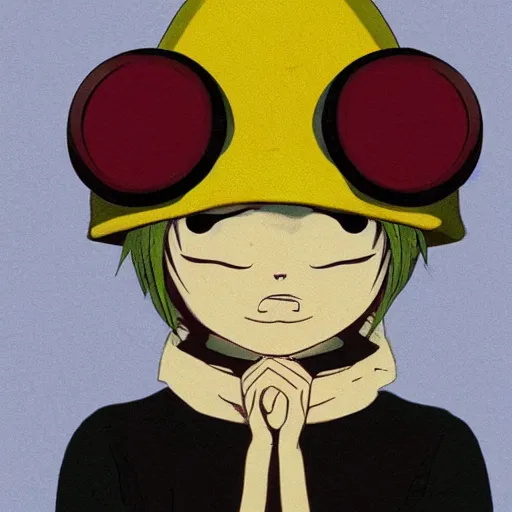 Image similar to six from little nightmares, gorillaz noodle phase 2 2 0 0 5