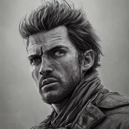 Prompt: portrait, a last stand of a cowboy, painting, dramatic lighting, cinematic, establishing shot, extremely high detail, foto realistic, cinematic lighting, pen and ink, intricate line drawings, post processed, concept art, artstation, matte painting, concept art, DeviantArt, art station, illustration highly detailed