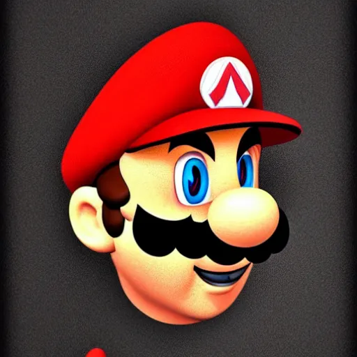 Image similar to a portrait of Mario,extremely detailed multiple unique different art styles.