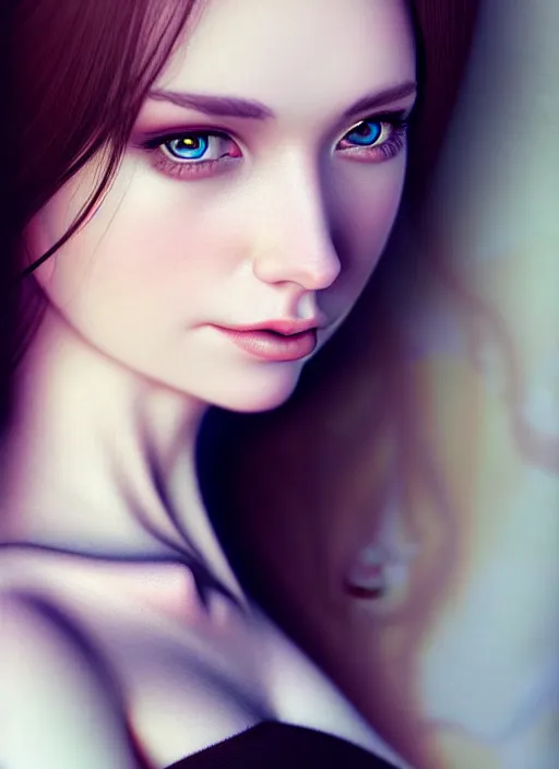 Image similar to a gorgeous scottish female photo, professionally retouched, soft lighting, realistic, smooth face, full body shot, torso, dress, perfect eyes, sharp focus on eyes, 8 k, high definition, insanely detailed, intricate, elegant, art by artgerm and jason chan