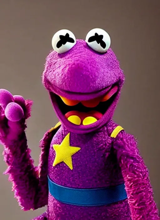 Prompt: studio portrait still of muppet!!!!! captain america in avengers infinity war!!!!!! as a muppet muppet as a muppet, 8 k, studio lighting, key light,