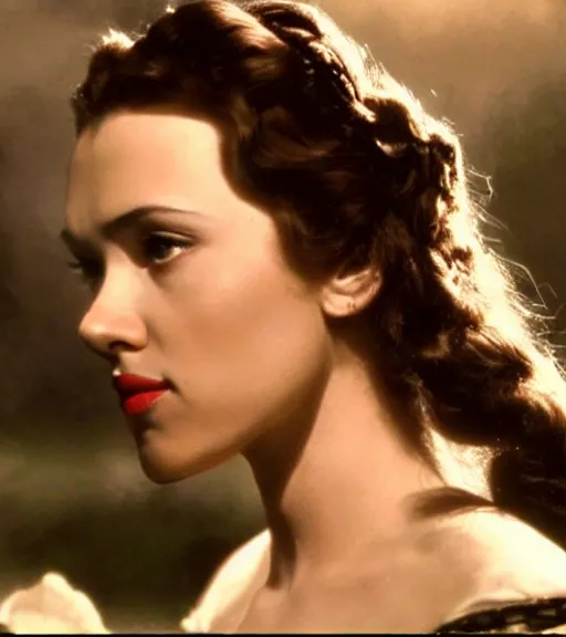 Image similar to Scarlett Johansson in Gone With the Wind