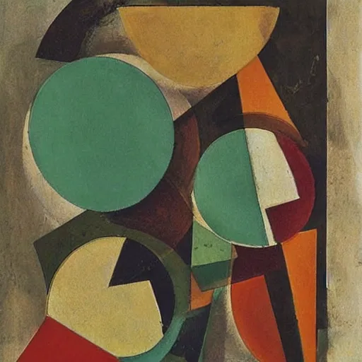 Prompt: an artwork by kurt schwitters, mix of geometric and organic shapes, both bright and earth colors