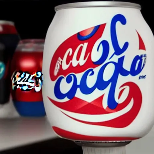 Image similar to an coca cola and pepsi on ring to decide who is the winner