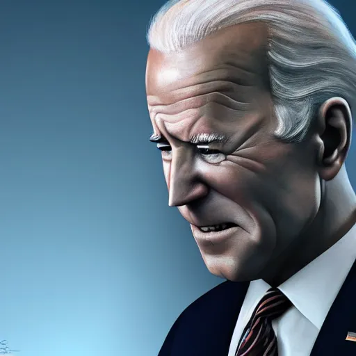 Image similar to joe biden charicature, dramatic lighting, cinematic, establishing shot, extremly high detail, photorealistic, cinematic lighting, artstation, style by disney pixar