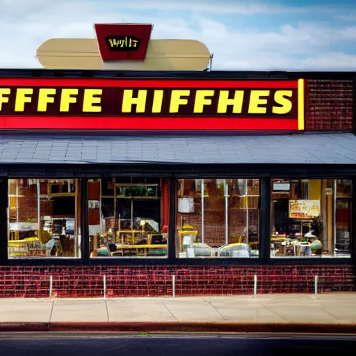 Prompt: wafflehouse extremely detailed 4k photograph