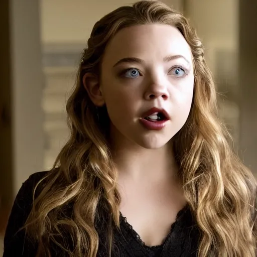 Image similar to sydney sweeney as a vampire