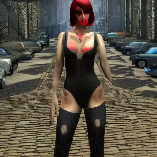 Image similar to jeanette voerman, vampire the masquerade bloodlines, troika games, vtmb, vtm