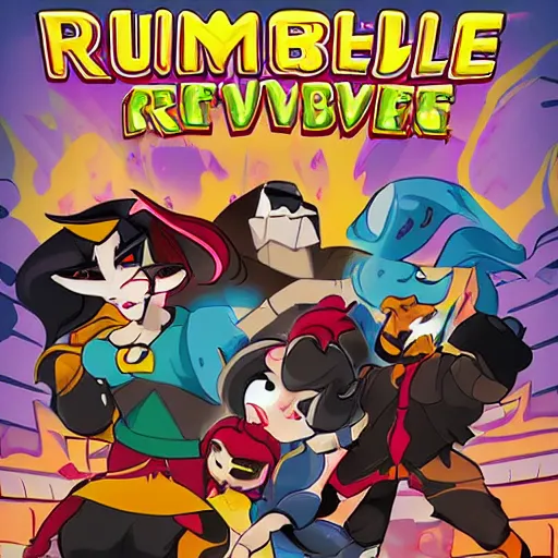Prompt: rumbleverse
