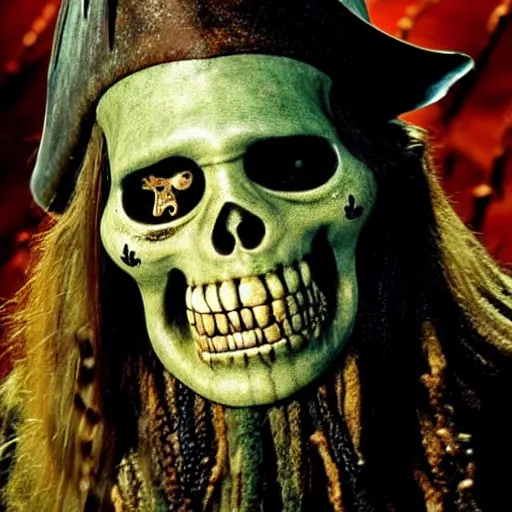 Prompt: davy jones from pirates of the caribbean