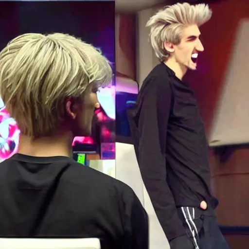 Prompt: xqc as a gigachad