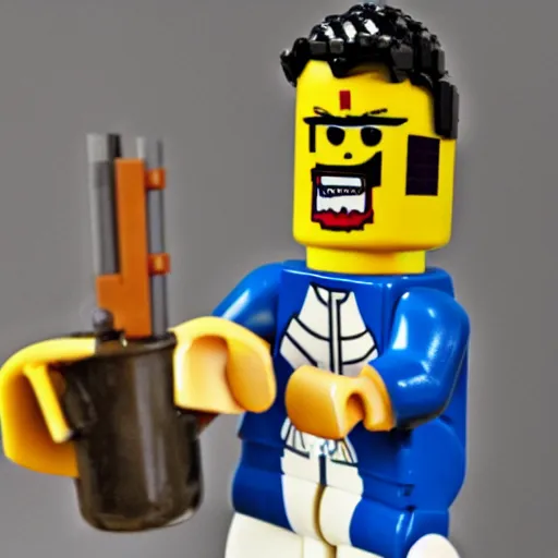 Image similar to hitler as a lego figure