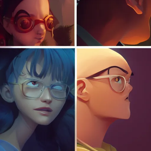 Image similar to face icon stylized minimalist reboot 1 9 9 4, loftis, cory behance hd by jesper ejsing, by rhads, makoto shinkai and lois van baarle, ilya kuvshinov, rossdraws global illumination