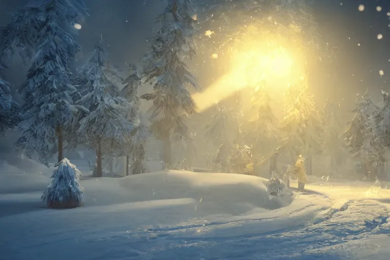 Prompt: a magical animation from a video game of a glowing coin , winter, volumetric lighting, cinematic lighting, insanely detailed, intricate, artstation, cgsociety, illustration, sharp focus