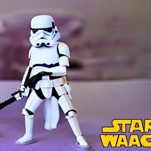 Image similar to star wars claymation