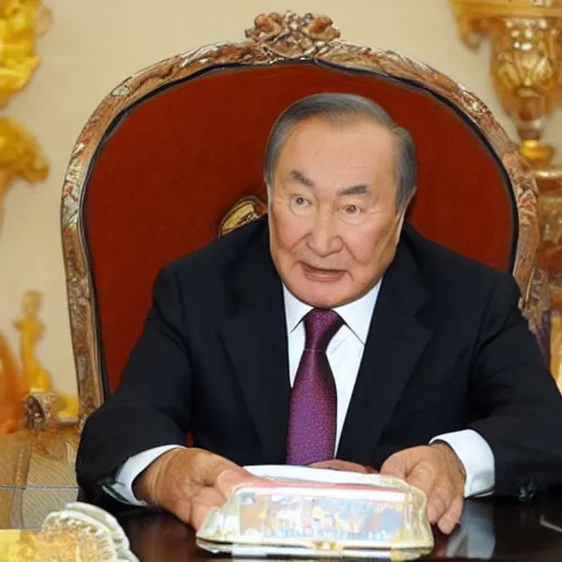 Prompt: nursultan nazarbayev