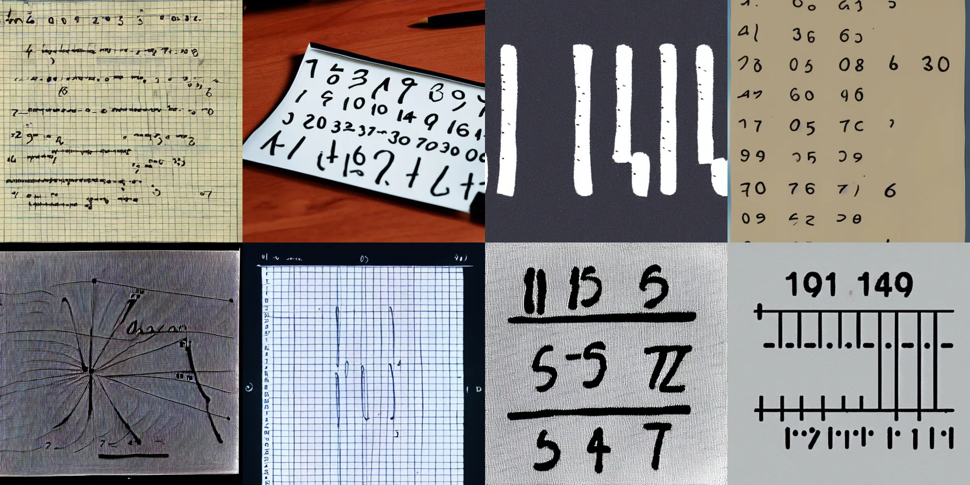 Prompt: the handwritten digit dataset