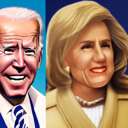 Prompt: joe biden as a woman, photorealistic