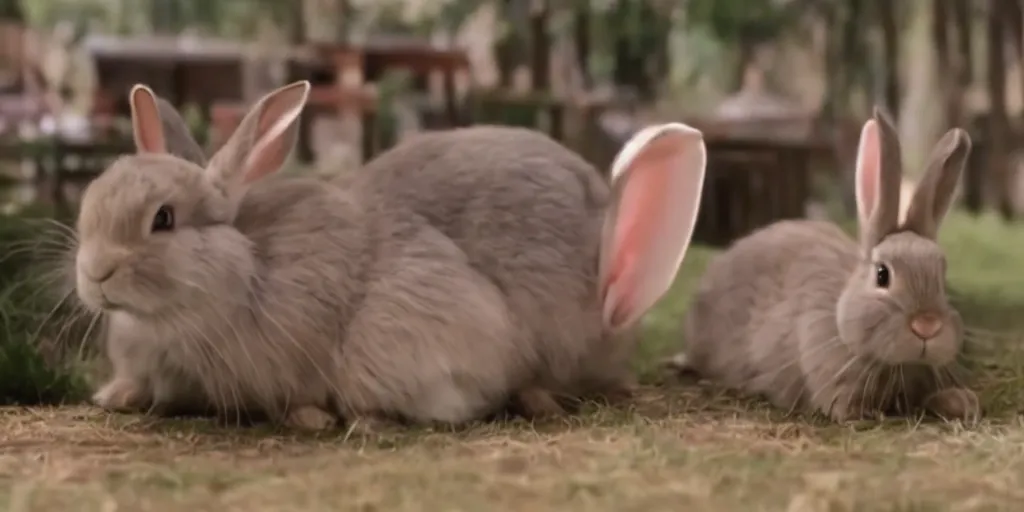 Prompt: a rabbit in the amazon prime tv show the boys screenshot