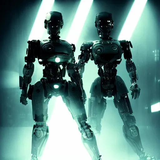 Prompt: movie still of a cool cyborg, cinematic composition, cinematic light, by tobe hopper