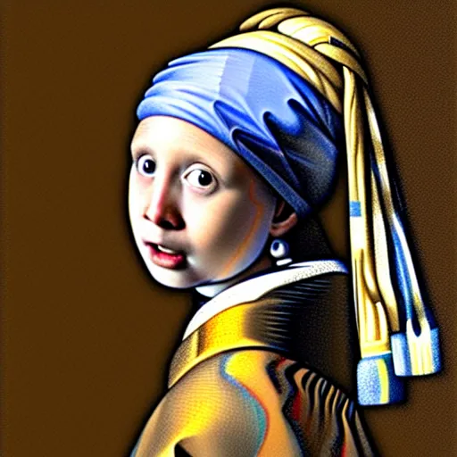 Image similar to painting of boy with a Pearl Earring