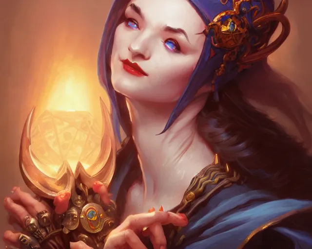 Prompt: jester, deep focus, d & d, fantasy, intricate, elegant, highly detailed, digital painting, artstation, concept art, matte, sharp focus, illustration, hearthstone, art by artgerm and greg rutkowski and alphonse mucha