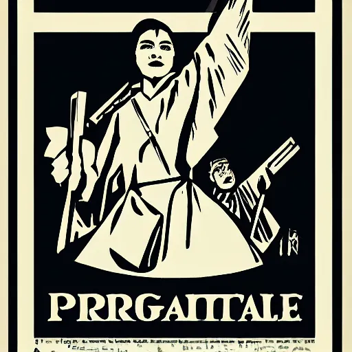 Prompt: Propaganda poster