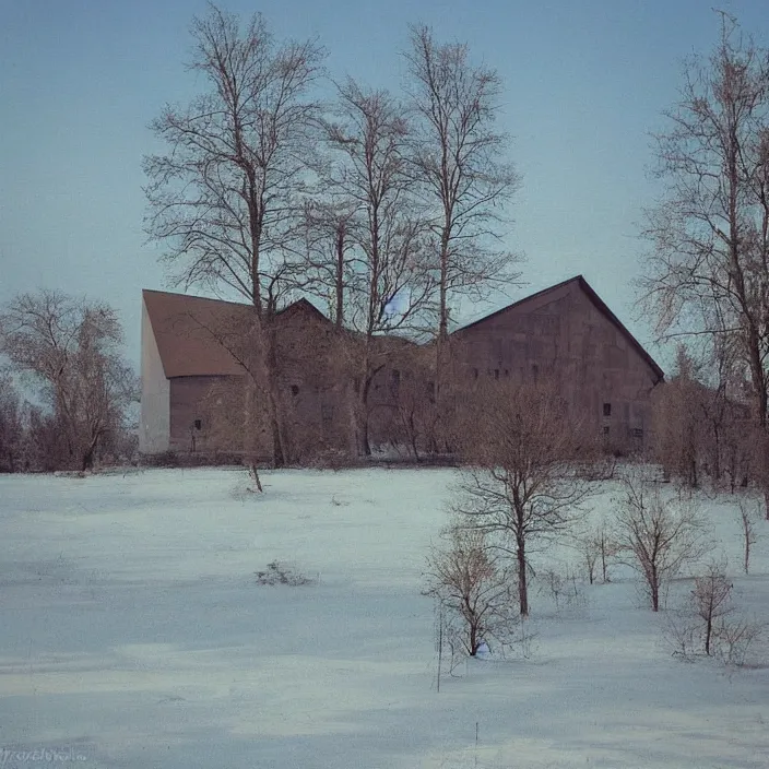 Image similar to a building in a serene landscape, щкшпфьш