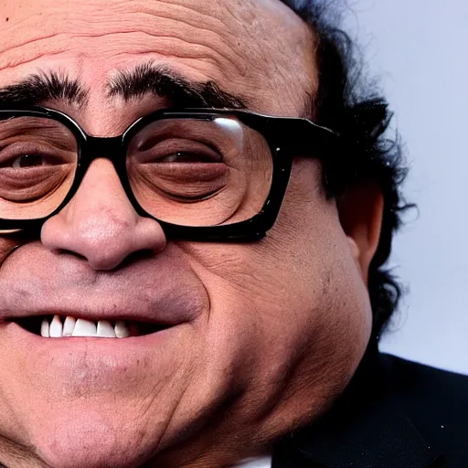 Image similar to Danny Devito learns to love the bomb