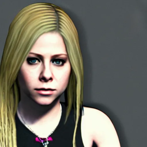 Image similar to Avril Lavigne in GTA 5