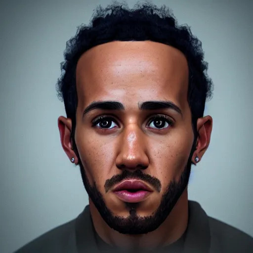 Prompt: hyperrealistic dslr film still of lewis hamilton, stunning 8 k octane comprehensive 3 d render, inspired by istvan sandorfi & greg rutkowski & unreal engine, perfect facial symmetry, dim volumetric cinematic lighting, extremely hyper - detailed, extremely lifelike attributes & lifelike texture, intricate, masterpiece, artstation, stunning