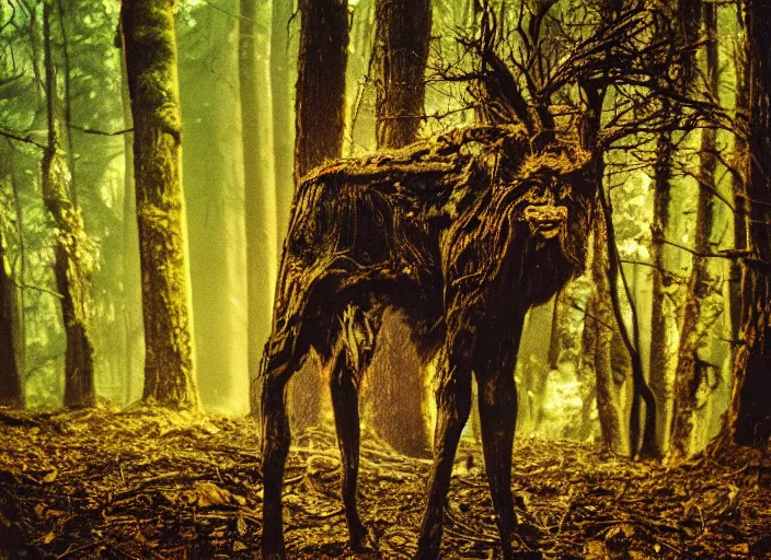 Image similar to photo of the beast with a million eyes, fujifilm velvia 5 0