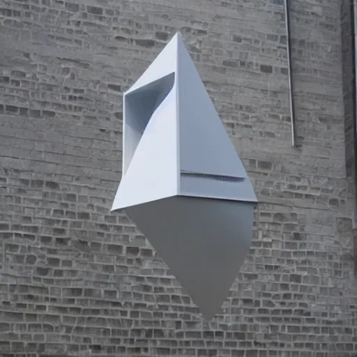 Prompt: bat box designed by Zaha Hadid