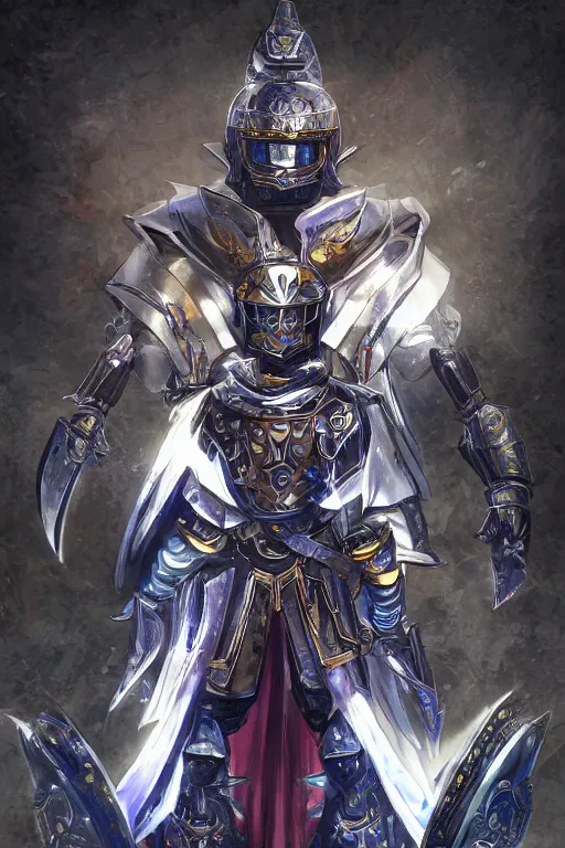 Image similar to helmet armor guardian destiny in witch queen illumination ray tracing hdr fanart arstation by sung choi robot ninja mask and eric pfeiffer and gabriel garza and casper konefal