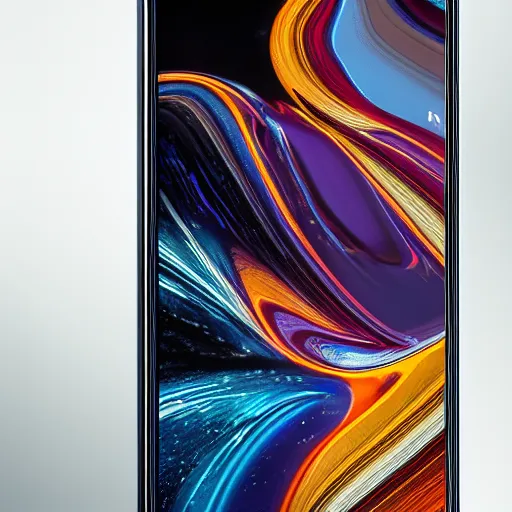 Image similar to a samsung galaxy s 2 1 ultra lying on a white table, cinematic, 4 k, spotlight, studio lighting, ray tracing global illumination, shiny, ray tracing reflections, insanely detailed and intricate, hypermaximalist, elegant, ornate, hyper realistic, super detailed