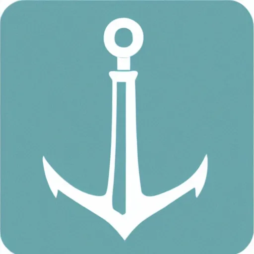 Image similar to vector symbol of an anchor