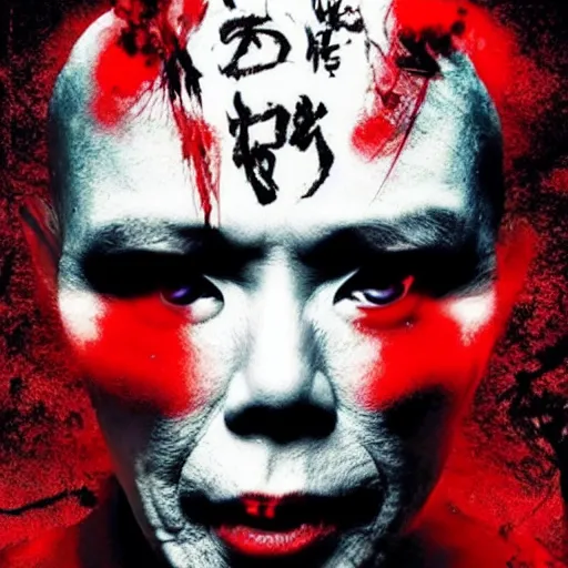 Image similar to 8 k uhd new horror movie poster from takeshi miike, uhd details