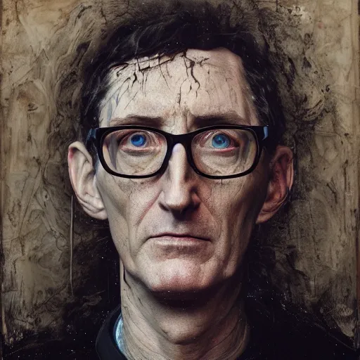 Image similar to sci - fi portrait of tom kenny, by nicola samori, intricate, hyperealistic, photoreal, 8 k resolution, modern high sharpness photo