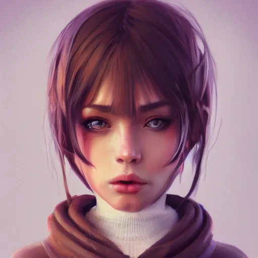 Image similar to beautiful girl character concept style, by Mateusz Urbanowicz, beautiful girl, 8k character concept art, by WLOP, cinematic lighting, trending on artstation, symmetrical portrait symmetrical, highly detailed CGsociety, hyper