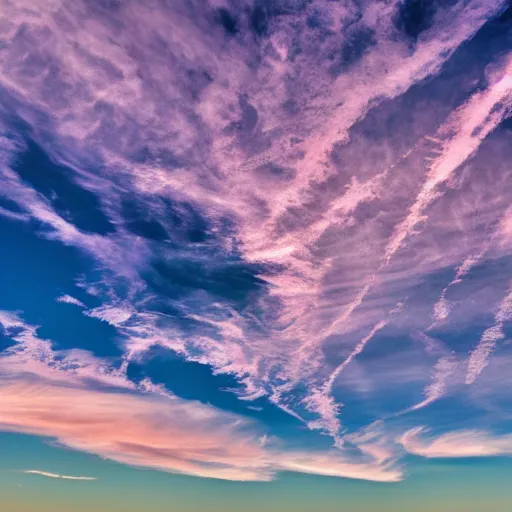 Image similar to cotton candy clouds with cracked texture