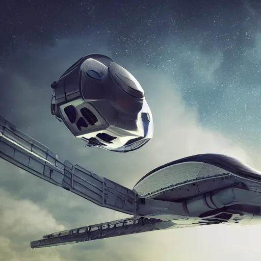 Image similar to advance technology space ship, sci fi, photorealistic, realistic, dramatic, cinematic, photography