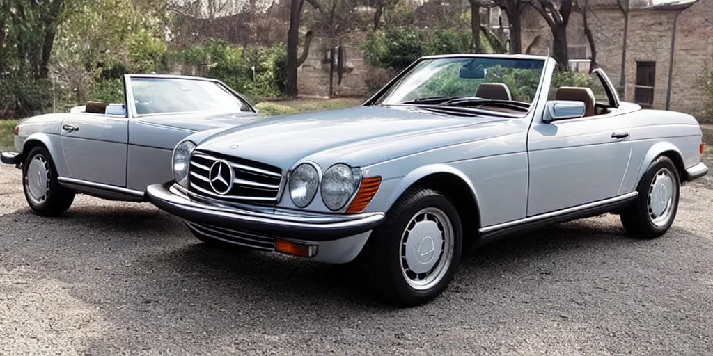 Image similar to “1970s Mercedes SLK”