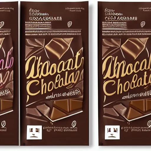 Image similar to chocolate packaging design