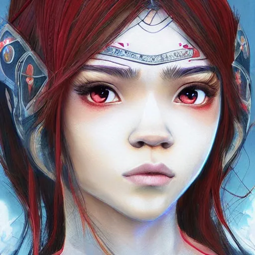 Prompt: “Zendaya, Mononoke-hime style, fantasy, photorealistic, concept Art, ultra detailed portrait, 4k resolution”