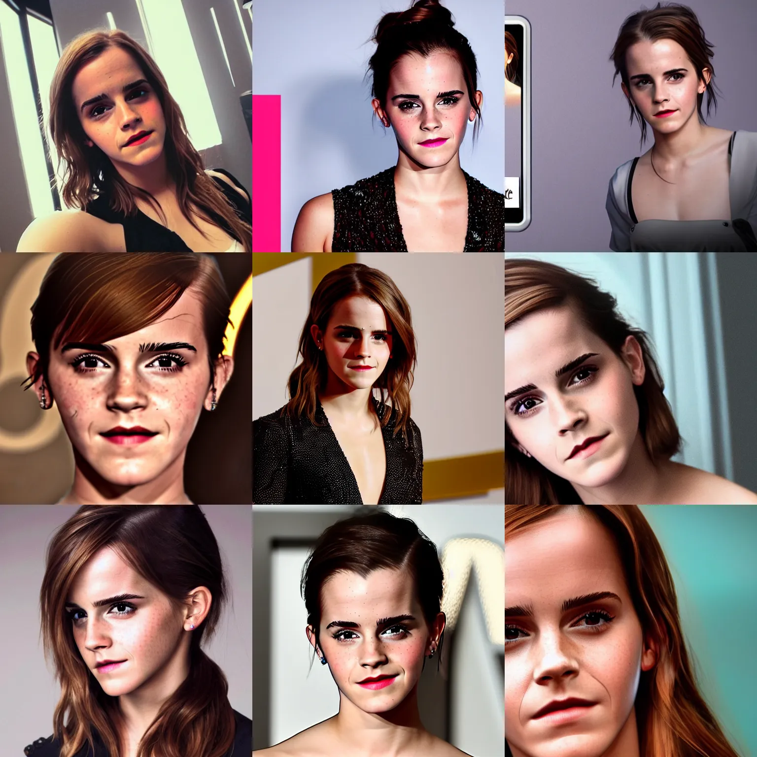 Prompt: emma watson tinder profile, dynamic lighting, unreal engine